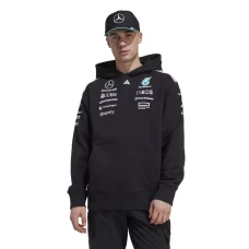 Mercedes AMG Petronas F1 2025 Men Team Hooded Sweatshirt