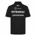 Mercedes AMG Petronas F1 2024 Mens Team Polo Black