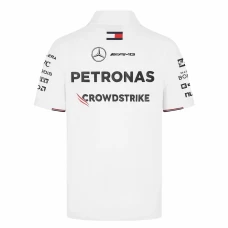 Mercedes AMG Petronas F1 2024 Mens Team Polo White