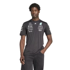 Mercedes AMG Petronas F1 2025 Mens Team Driver T-Shirt Black
