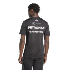 Mercedes AMG Petronas F1 2025 Mens Team Driver T-Shirt Black