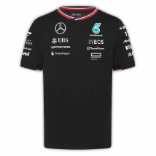 Mercedes AMG Petronas F1 2024 Mens Team Driver T-Shirt Black