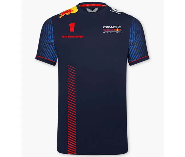 Oracle Red Bull Racing 2023 Men Max Verstappen Driver T-Shirt