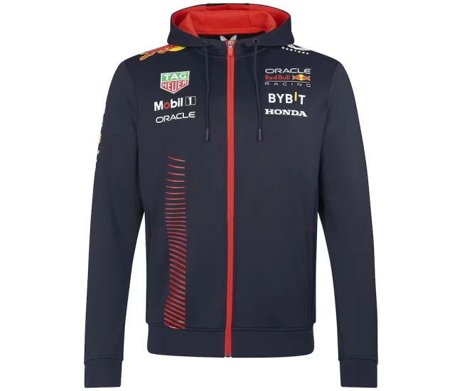 Oracle Red Bull Racing 2023 Mens Team Full Zip Hoodie