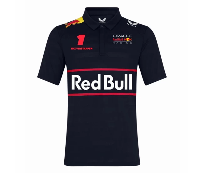 Oracle Red Bull Racing 2025 Men Max Verstappen Team Polo